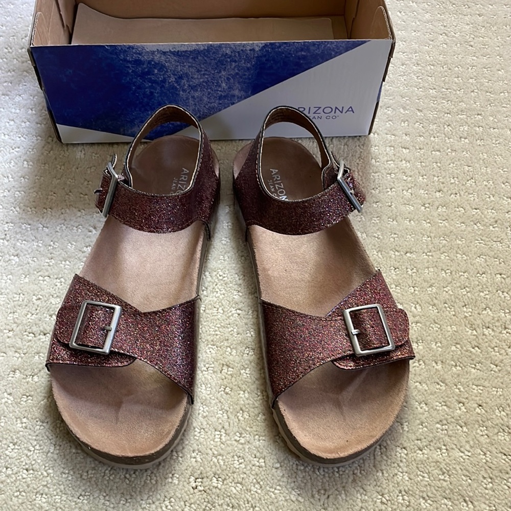 Arizona Jean Co Girls Sandals size 4
